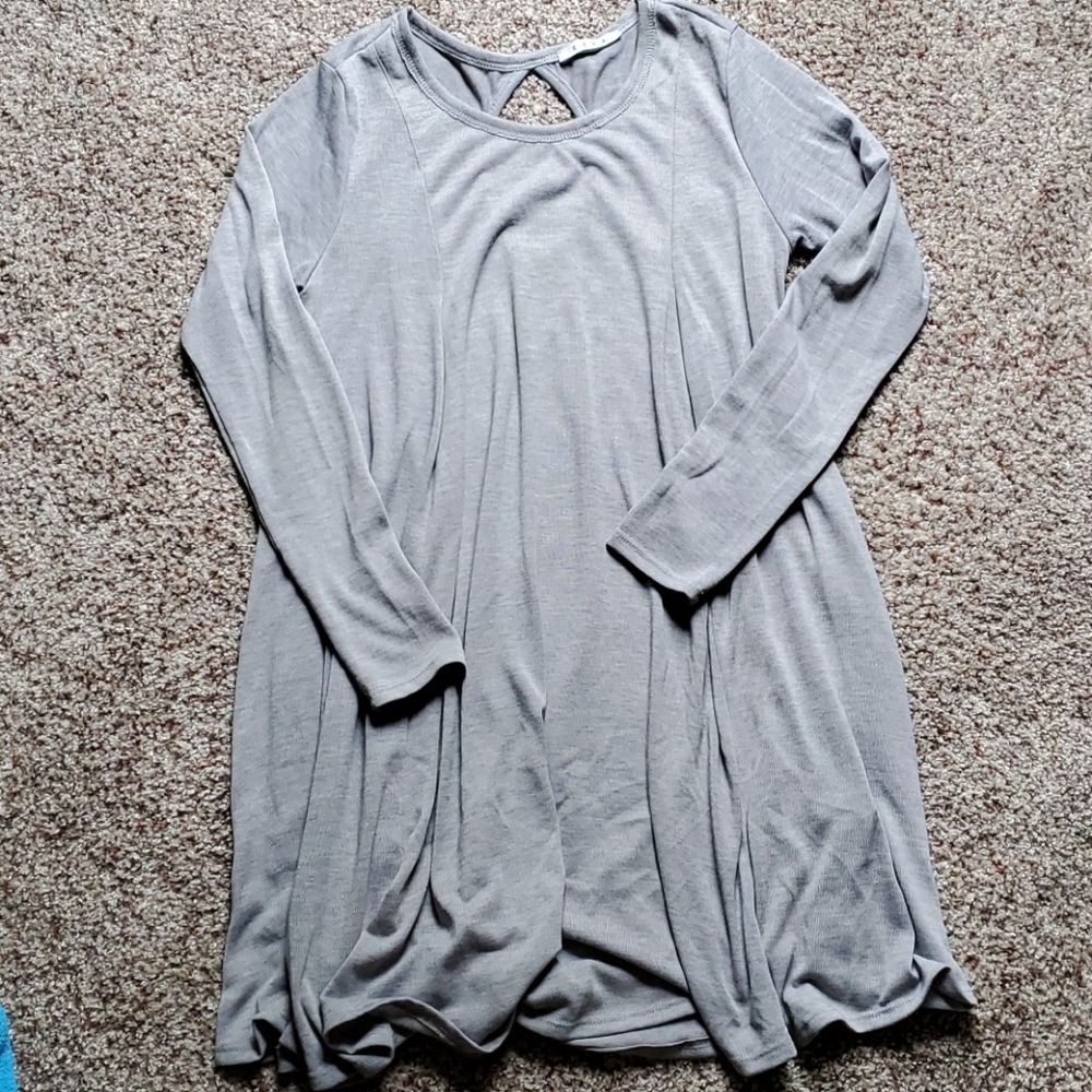 Gray dress